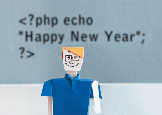 Carte De Voeux De Développeur : Envoyer une Carte De Voeux 